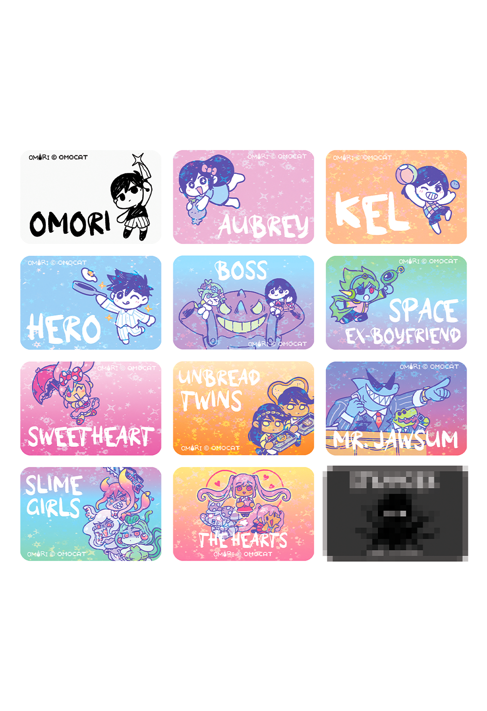 Hero Sprites (Omori) - Omori - Sticker