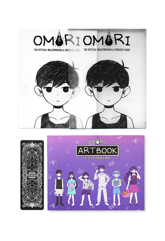 OMORI The Official Walkthrough Artbook OMOCAT omori-the-official-walkthrough-artbook-omocat