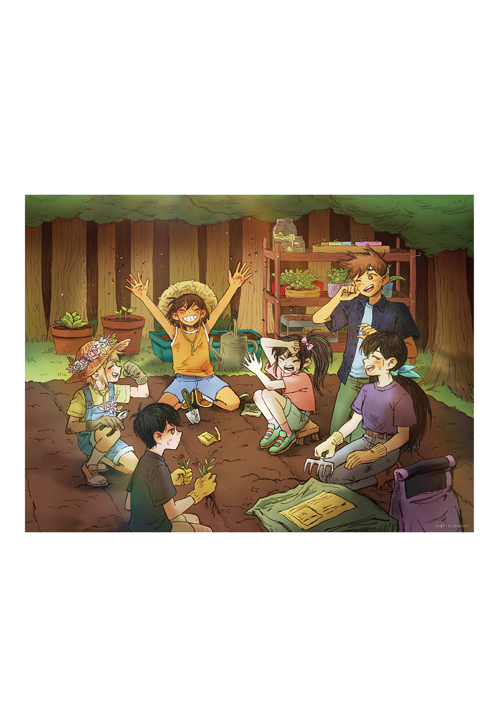 The OMORI 2023 Calendar カレンダー The OMORI Calendar Project Poster – OMOCAT