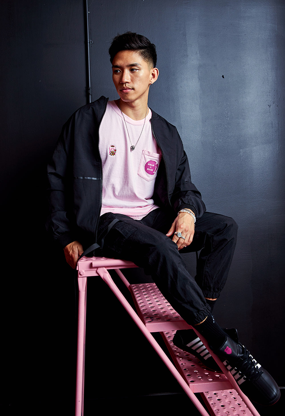 PIXEL CALLIOPE Pocket T-Shirt – OMOCAT