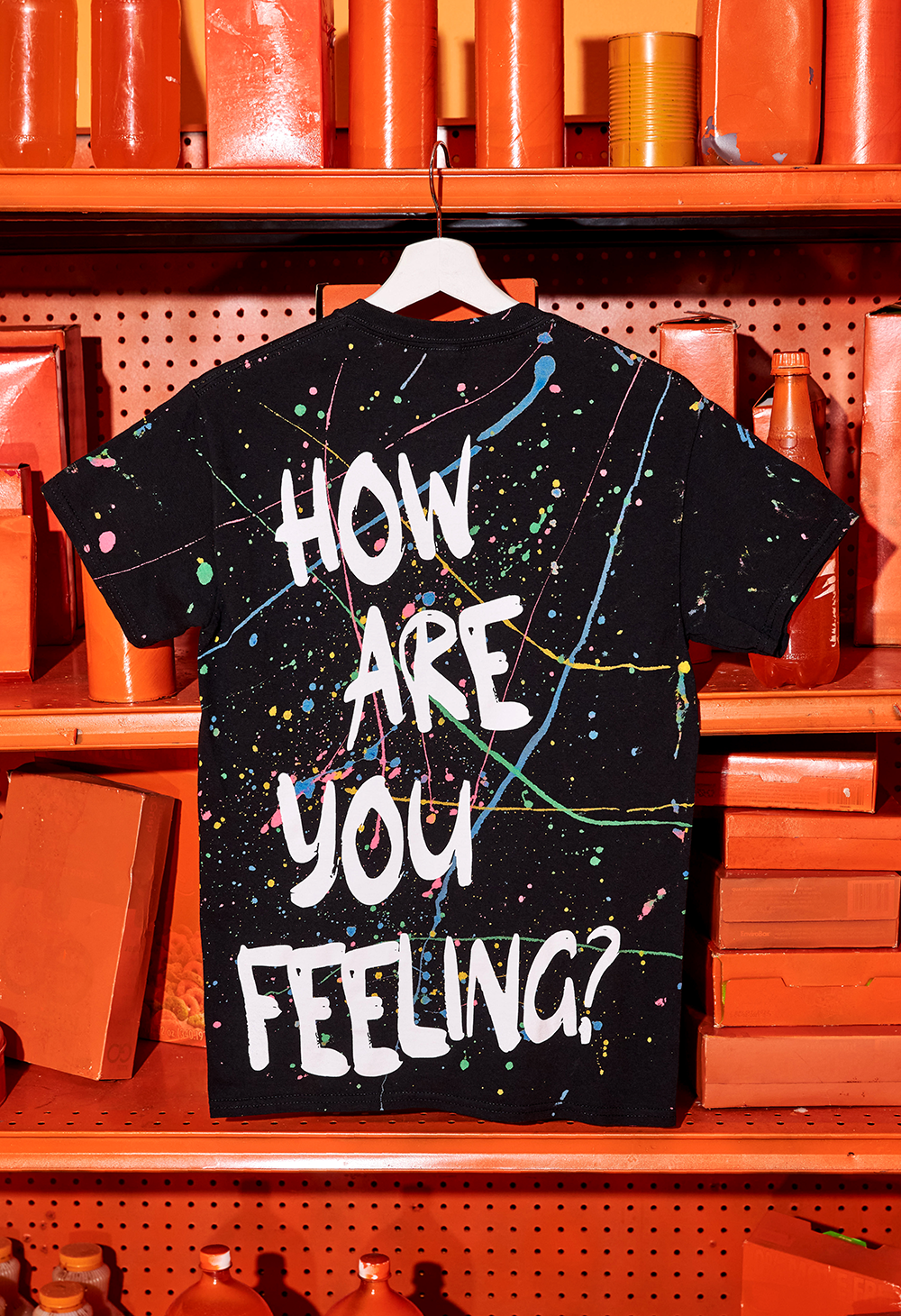 EMOTIONS Splatter T-Shirt – OMOCAT