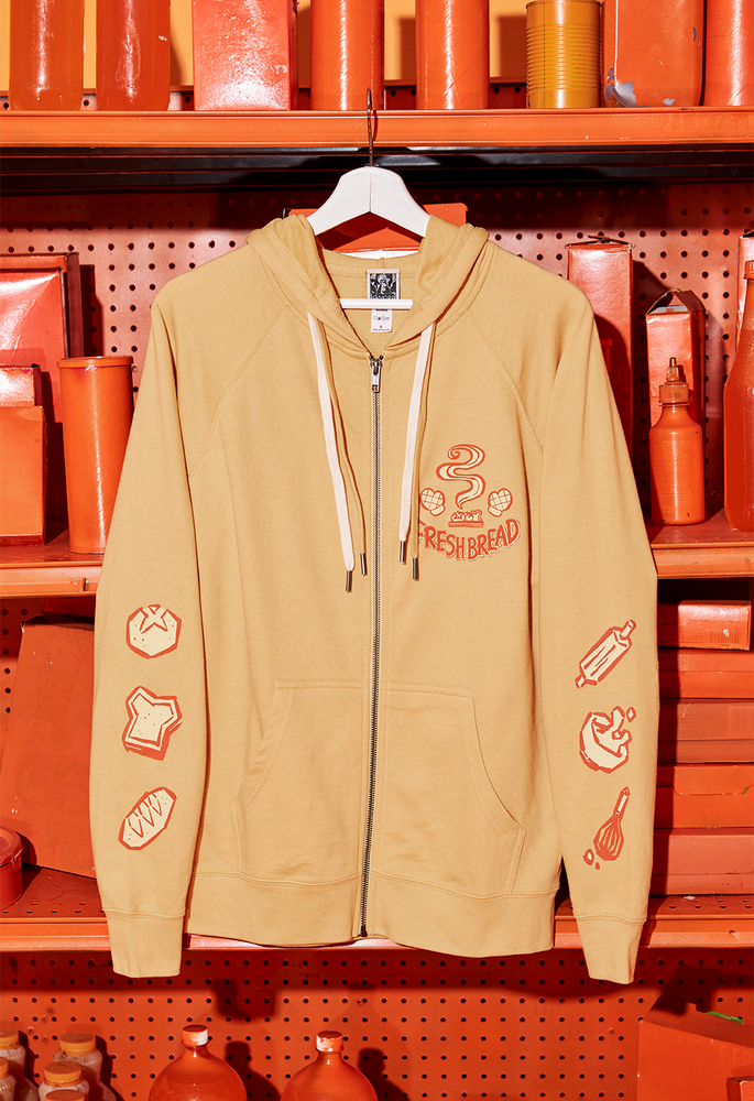
                  
                    FRESH BREAD Zip-Hoodie
                  
                