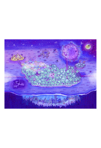 【新品】OMORI ポスターHEADSPACE オモリ アートワーク　ポスター HEADSPACE Poster – OMOCAT