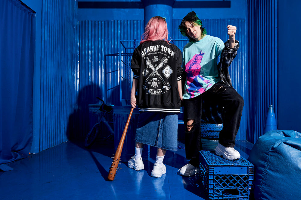 Wmns hooligans satin bomber jacket cheap