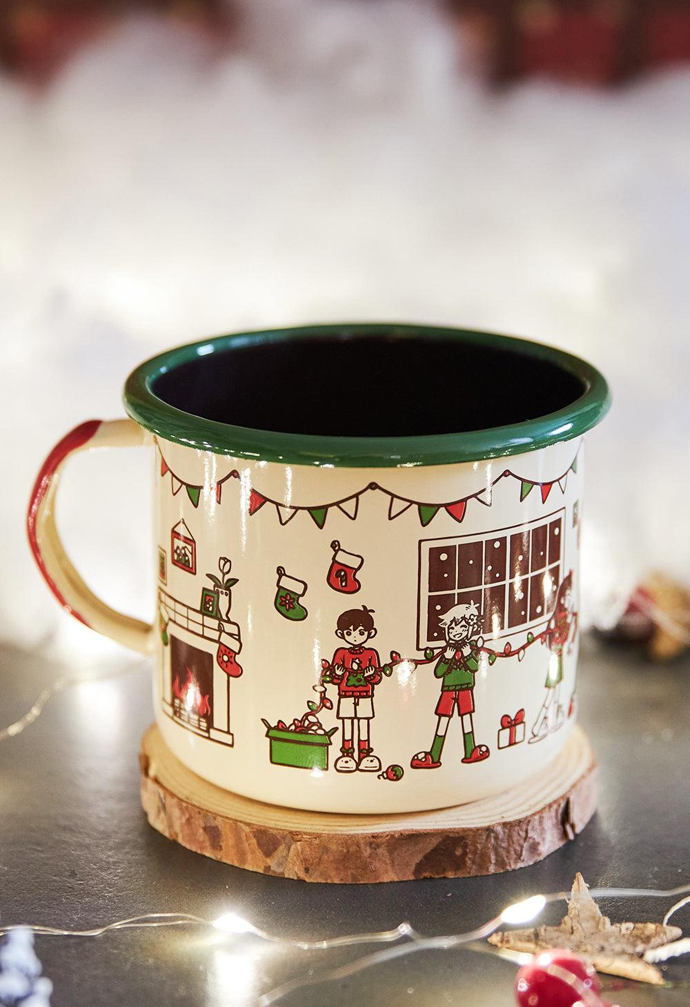 
                  
                    OMORI Holiday Enamel Mug
                  
                