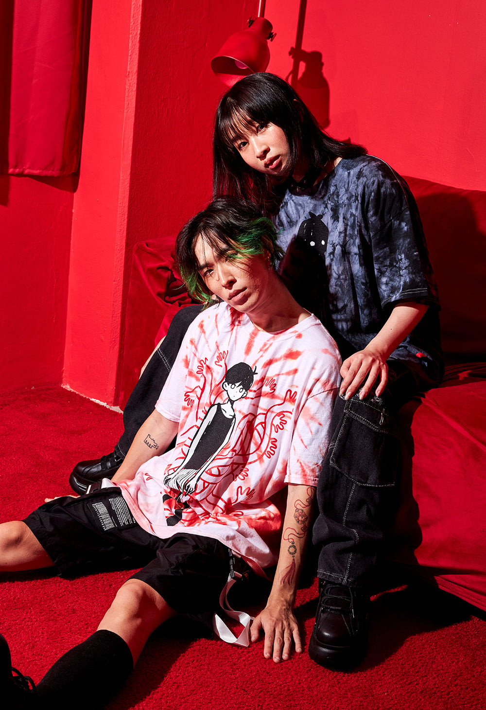 OMORI Tie-Dye T-Shirt – OMOCAT