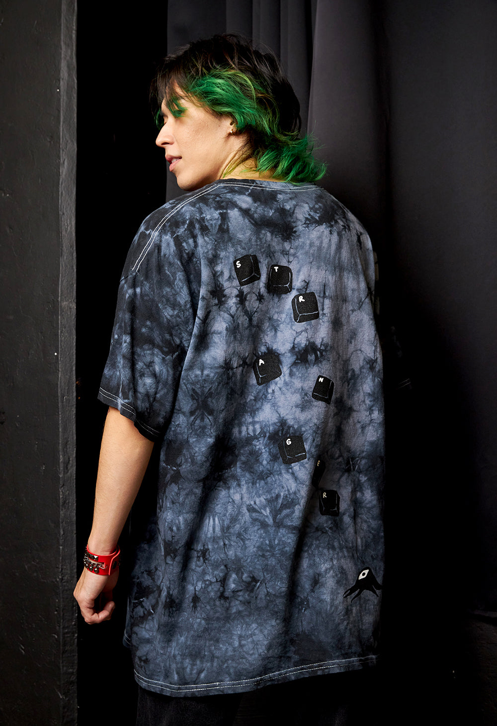 STRANGER Tie-Dye T-Shirt – OMOCAT